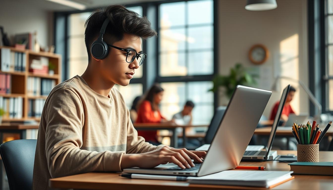 Students and educational resources in a modern learning environment