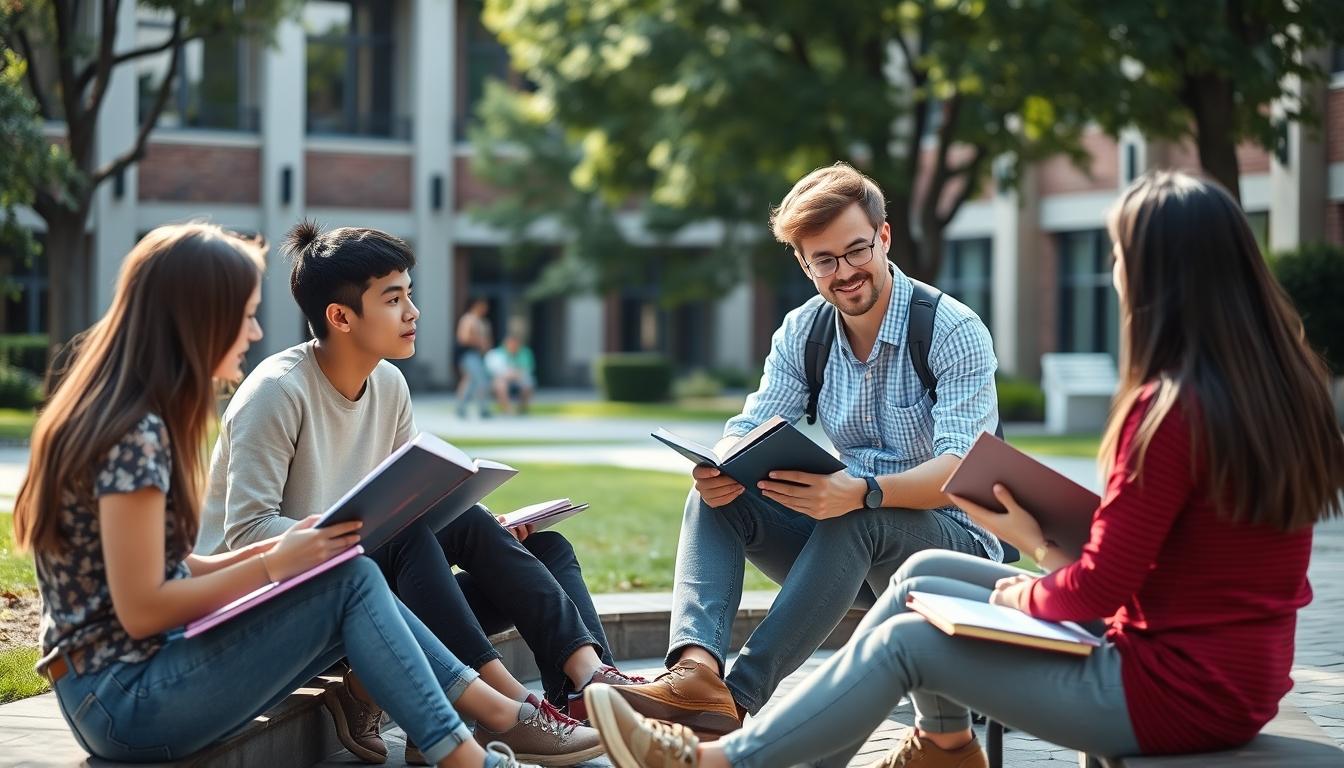 Organized study environment supporting productive learning